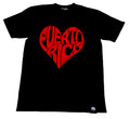 Puerto Rico Heat Red Black  T shirt (Copy)